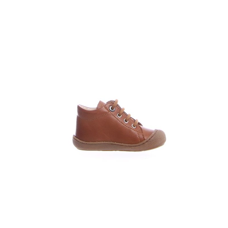 Naturino Naturino Cocoon Supersouple Lacets Cognac