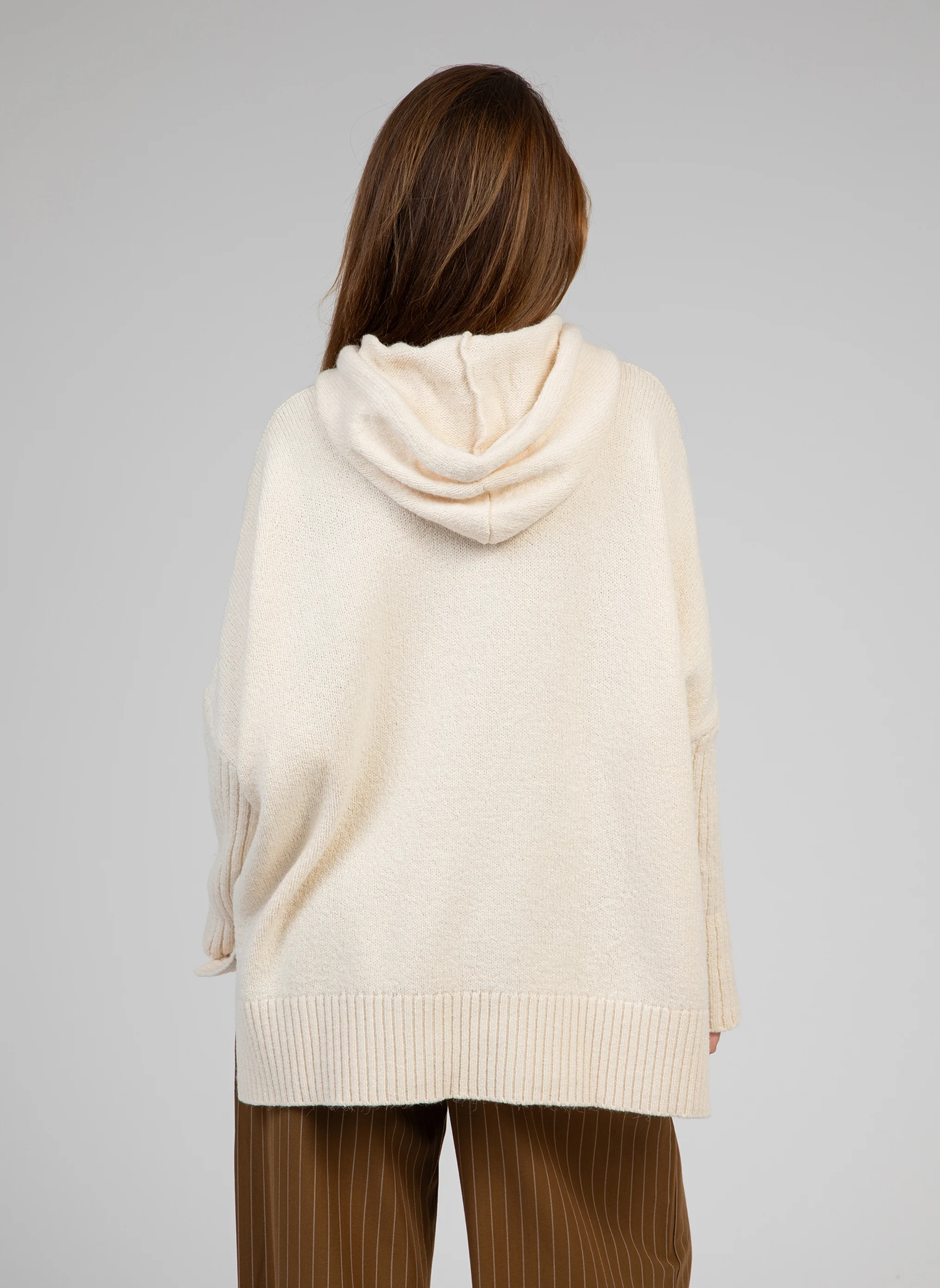 VICKA - Pull capuche | Blanc