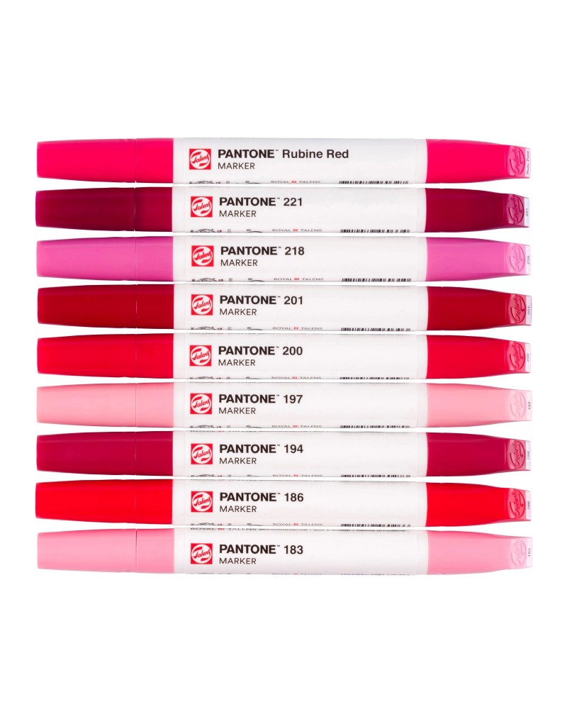 Set 9 x Cool red Pantone