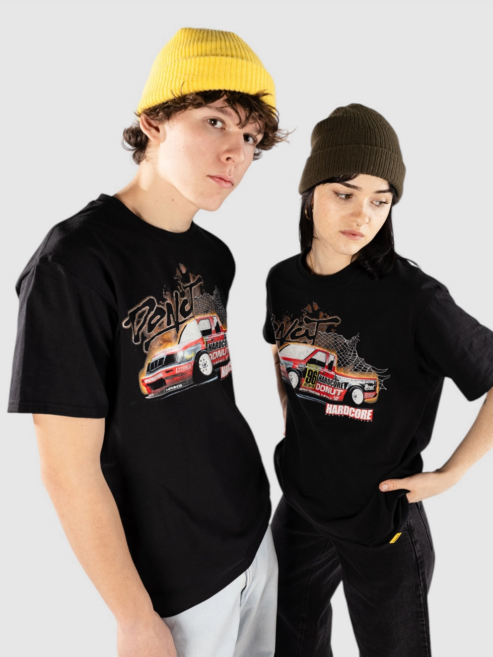 Donut X Hardcore T-Shirt black