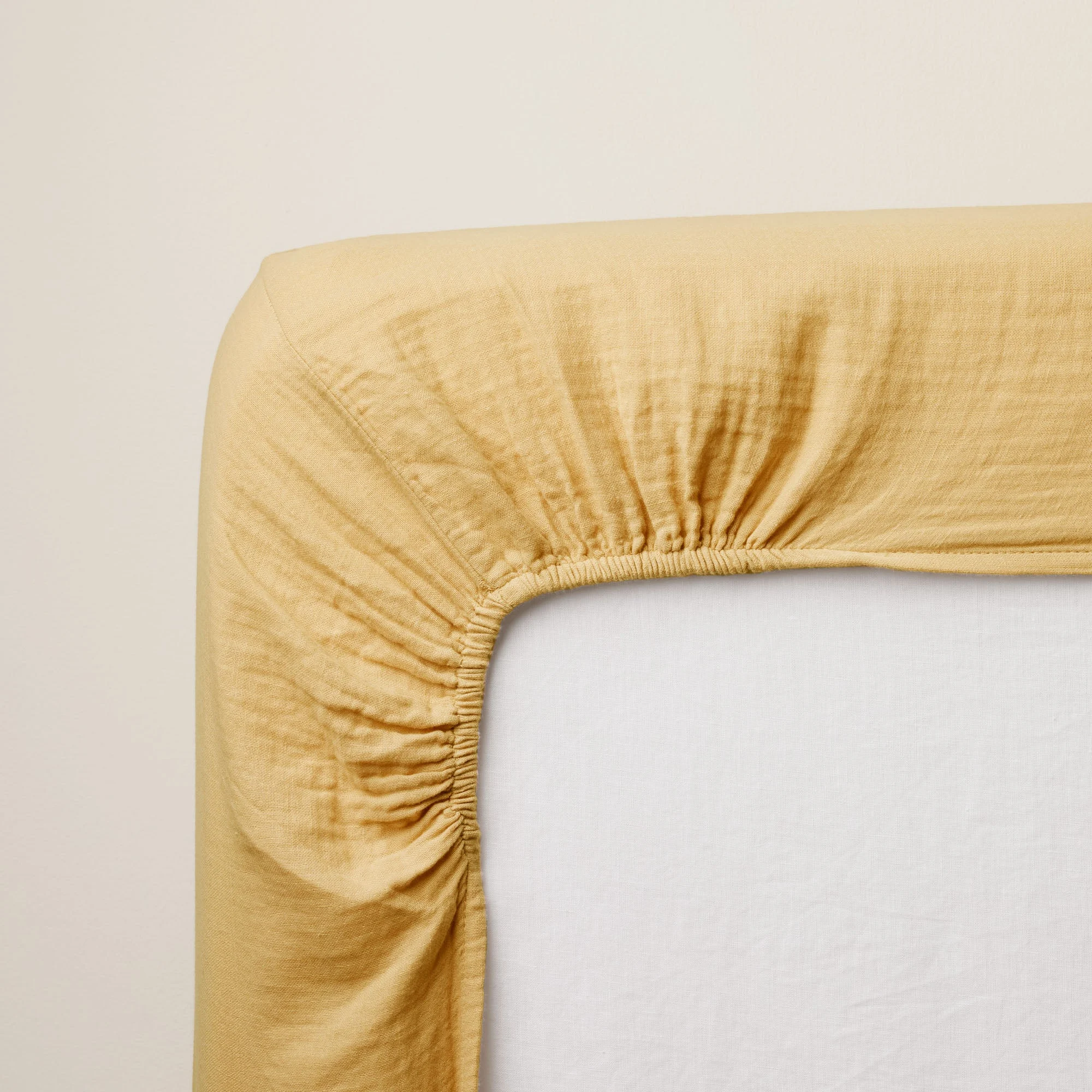 LOU - Drap housse | Jaune