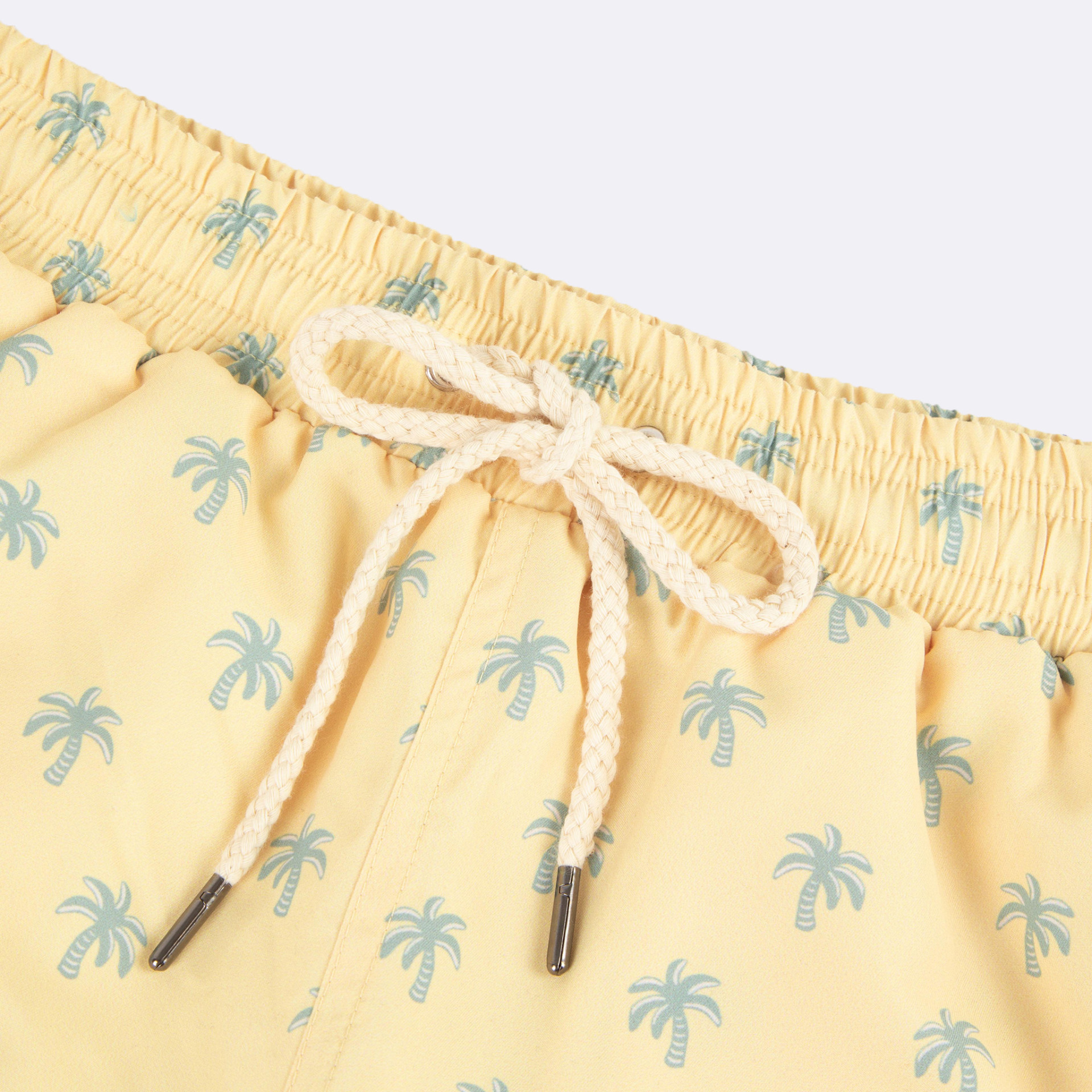 Maillot de bain jaune clair Polyester recyclé - modèle Mimizan