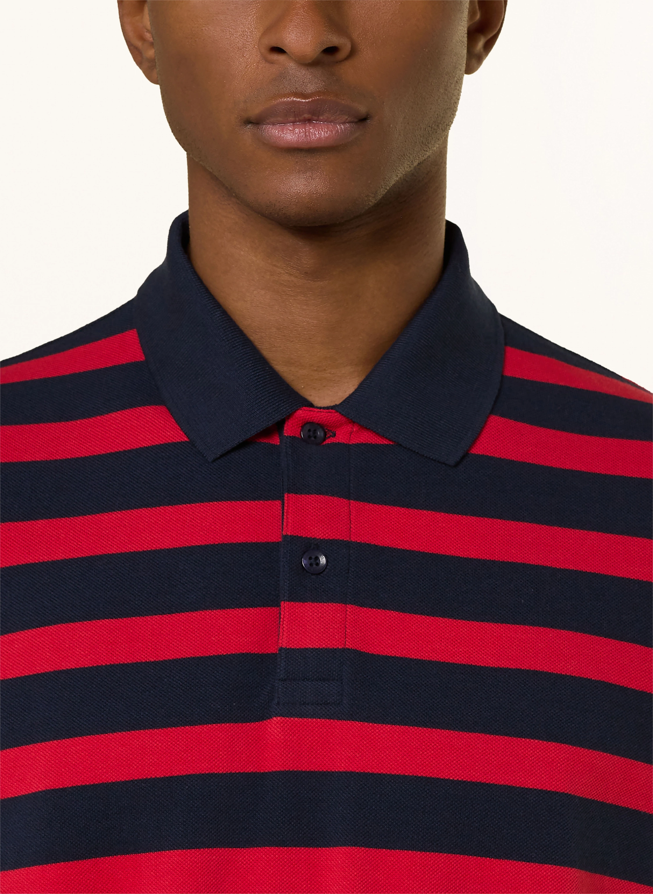 STROKESMAN'S Piqué-Poloshirt