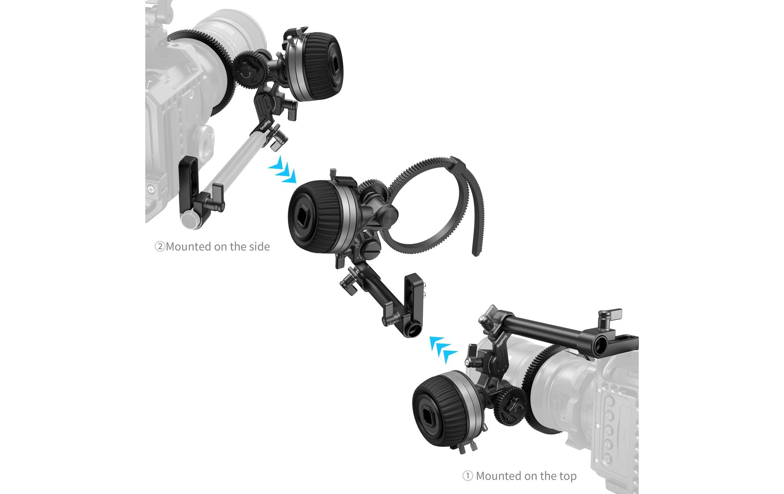 Follow Focus F50<br>Präzise Fokuskontrolle für die Videoproduktion