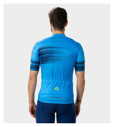 Maillot Manches Courtes Alé Turbo Bleu Clair
