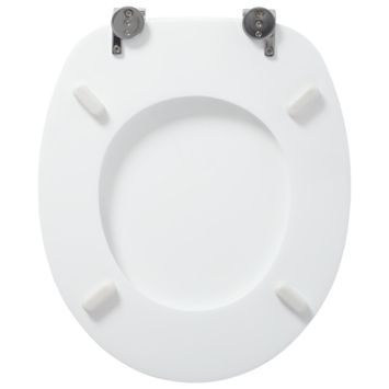 Tiger toiletzitting MDF Oregon wit