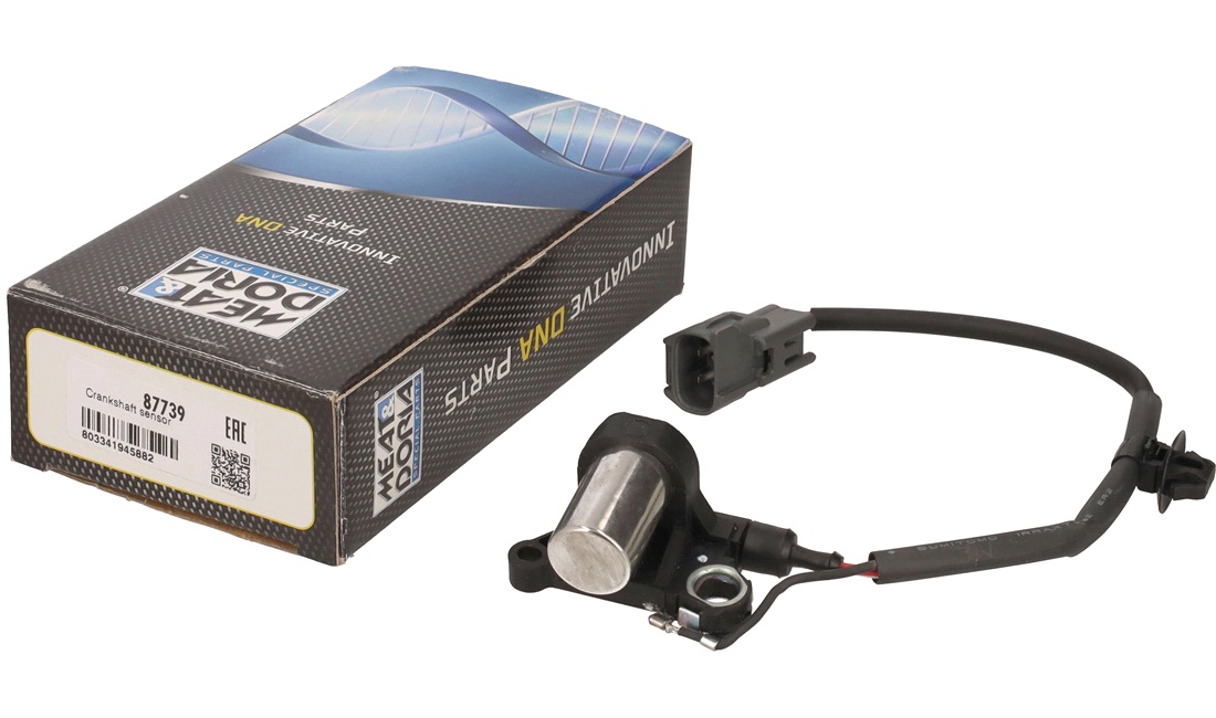 Impulsensor, krumtapaksel