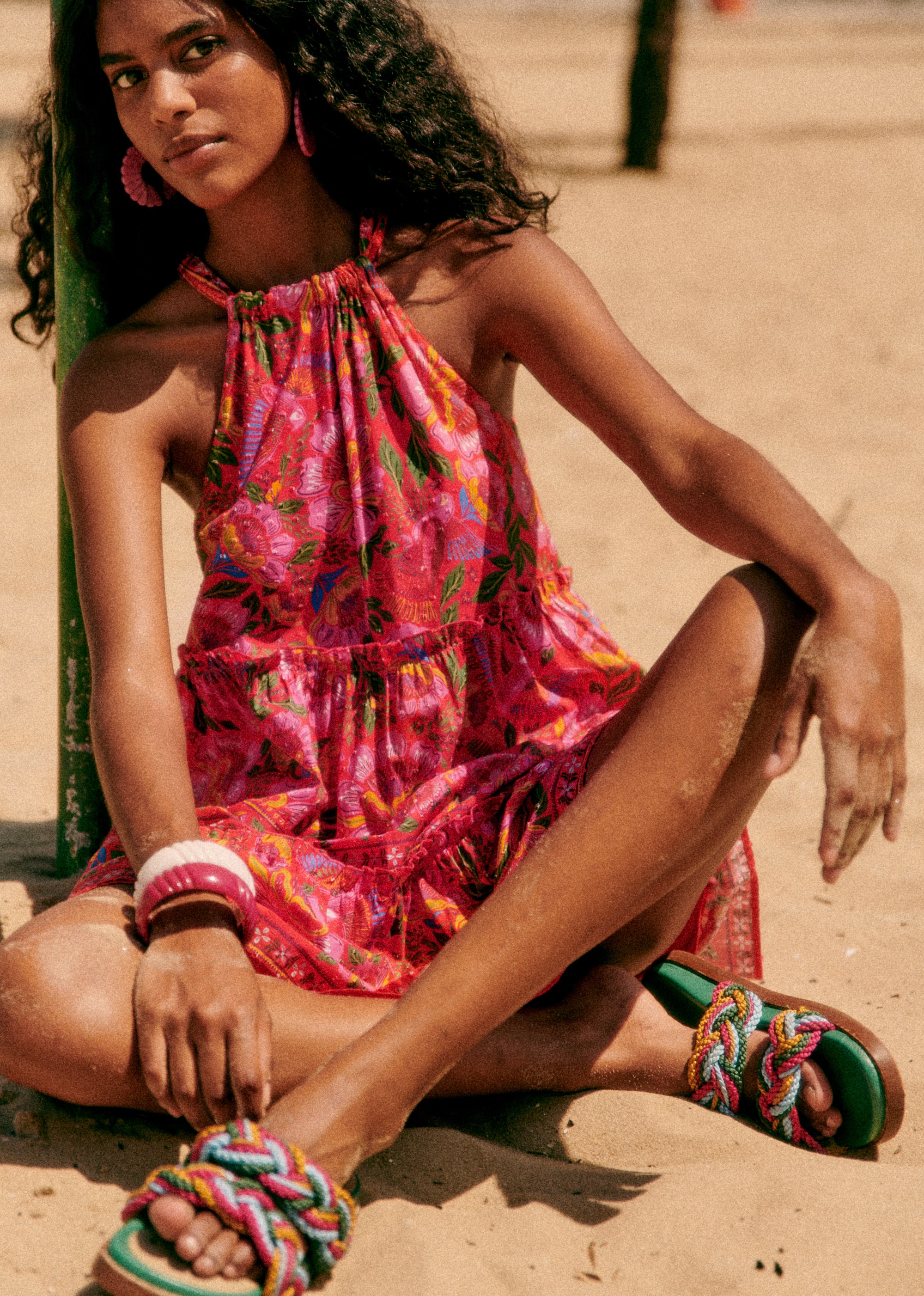 Robe Gabriela - Sézane x FARM Rio - Floral bela - LES COMPOSANTES/DÉCOUVRIR 5906676