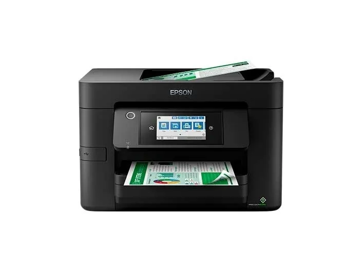 Epson WorkForce Pro WF-4820DWF - Multifunktionsprinter - farve - blækprinter - A4 (210 x 297 mm) (original) - A4/Legal (medie) - op til 25 spm (udskriver) - 250 ark - 33.6 Kbps - USB 2.0, LAN, Wi-Fi(n), USB vært