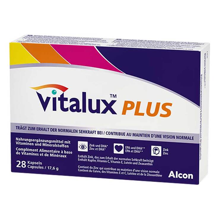 Vitalux Plus Kapseln, 28 St