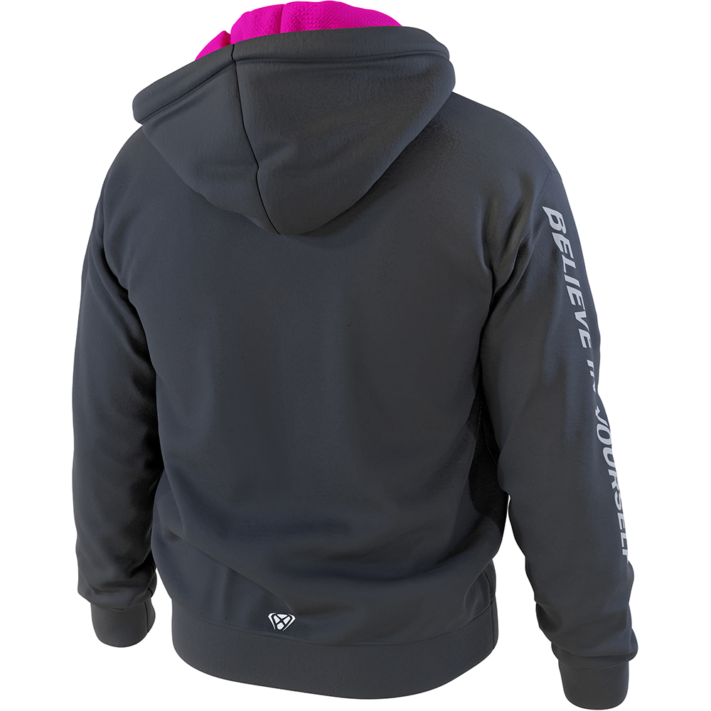 Ixon - Sweat à capuche Aleix Espargaro 23 Anthracite / Rose