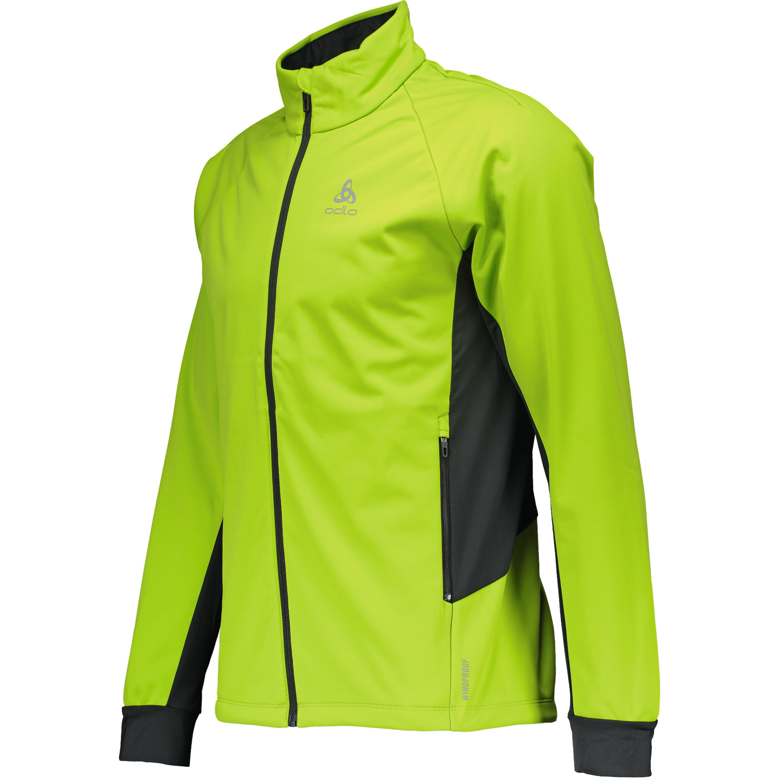 Odlo Herren-Langlaufjacke Brensholmen S, lime