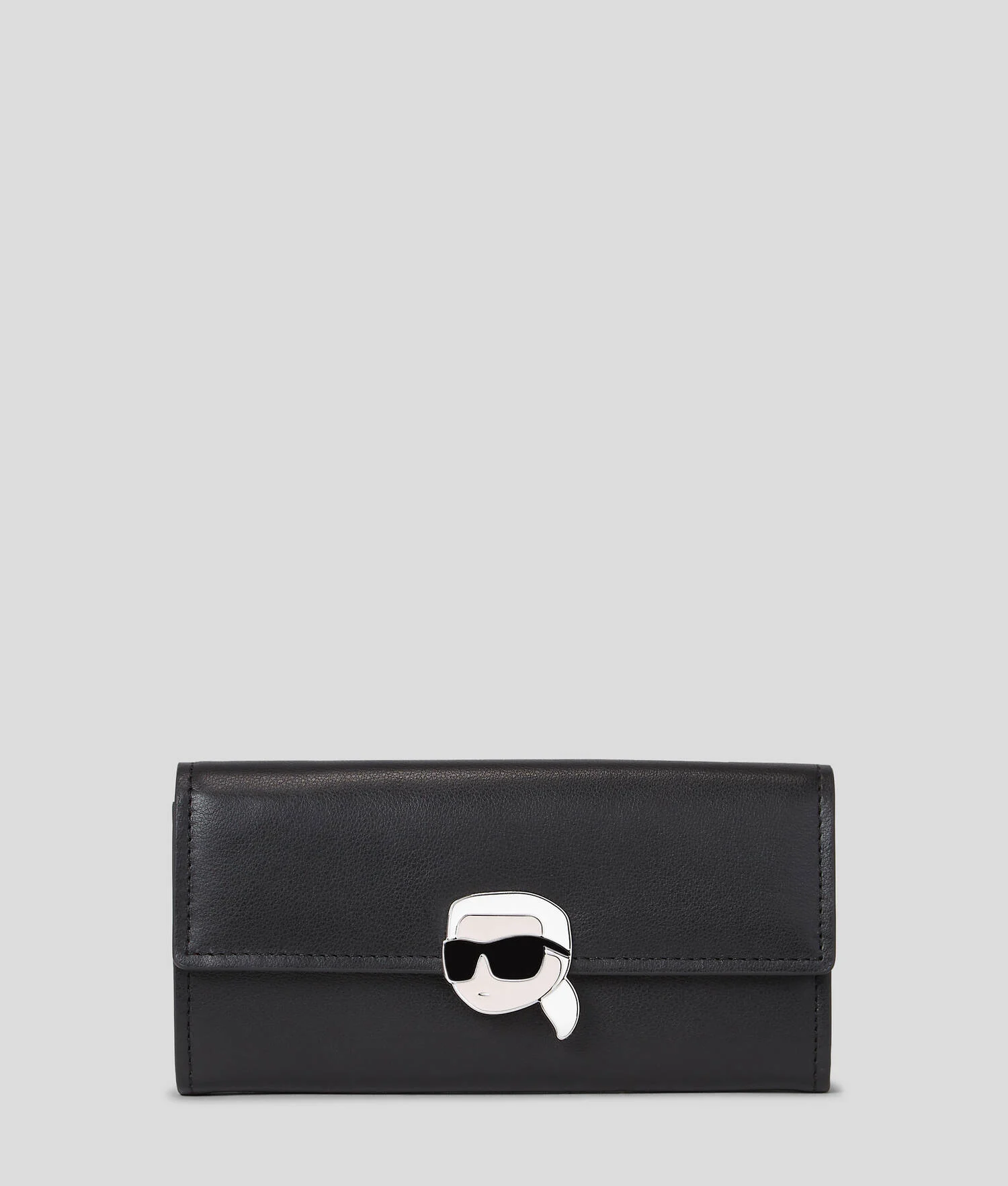 PORTEFEUILLE CONTINENTAL EN CUIR K/IKONIK