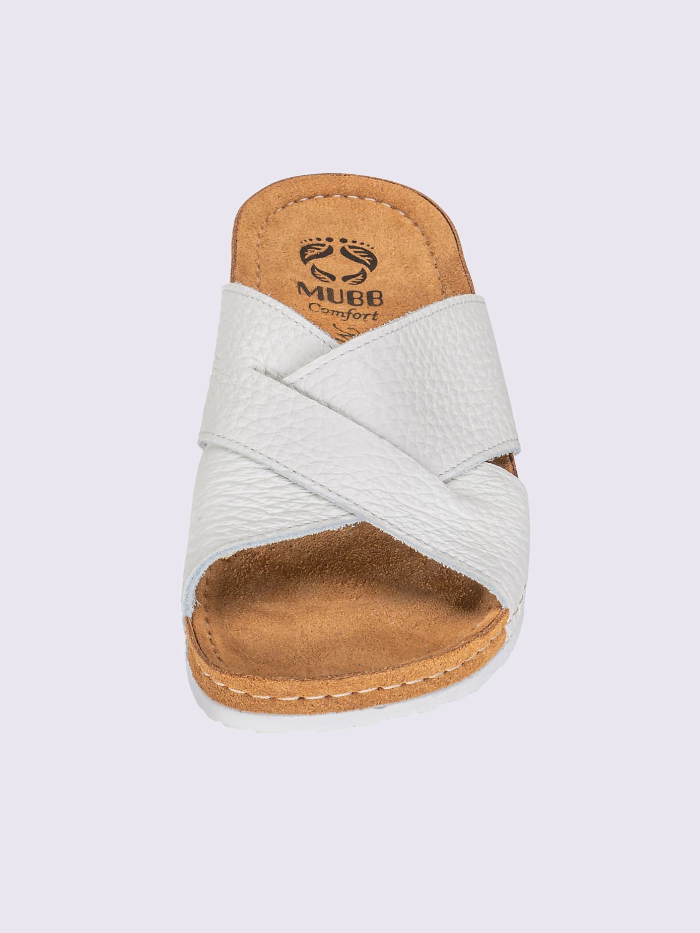 Mules cuir vachette