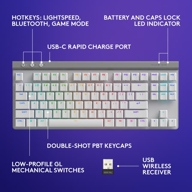 Logitech G G515 gaming-tastatur (
