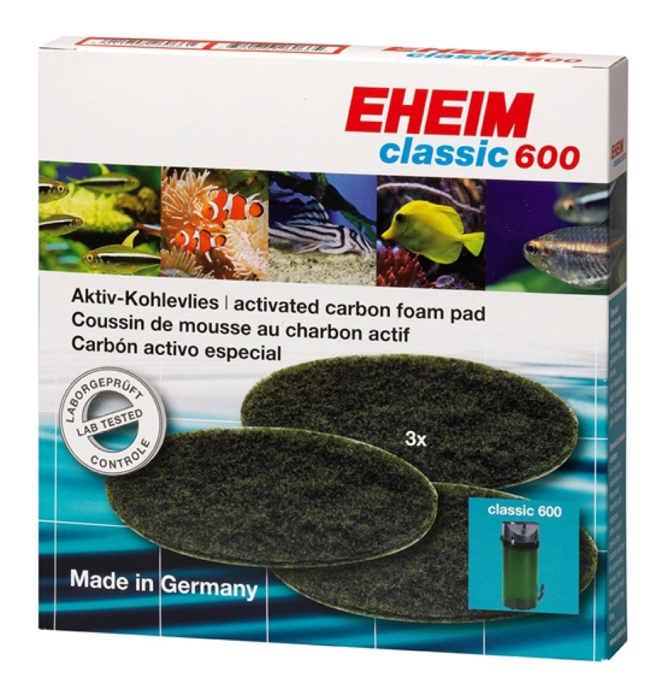 Eheim Koolfilterschijf Zwart voor Classic 600