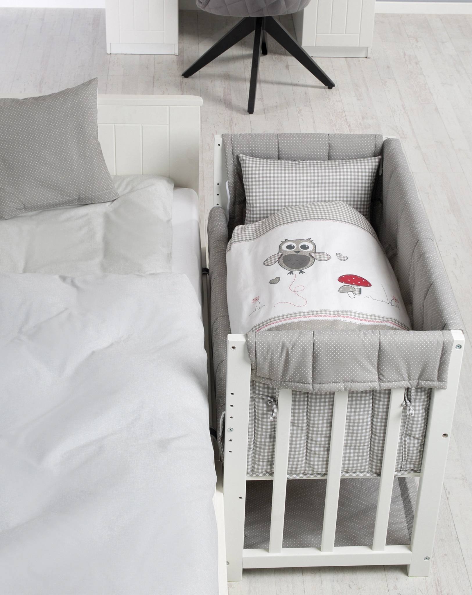 Beistellbett ADAM & EULE 4in1 75 x 95 cm
