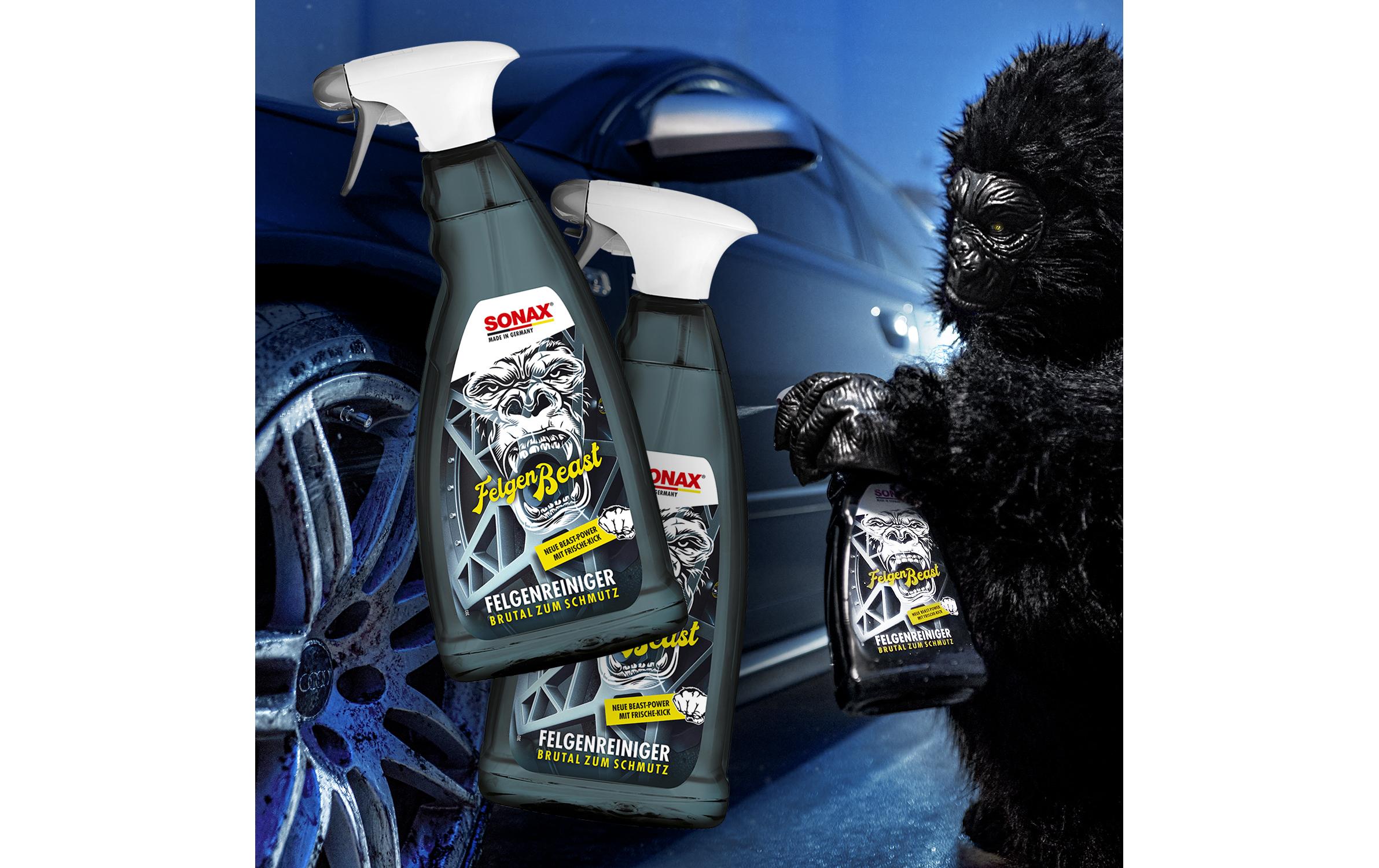 BEAST SET Felgenreiniger, 2 x 1 LiterFelgenreiniger für starke Verschmutzungen.