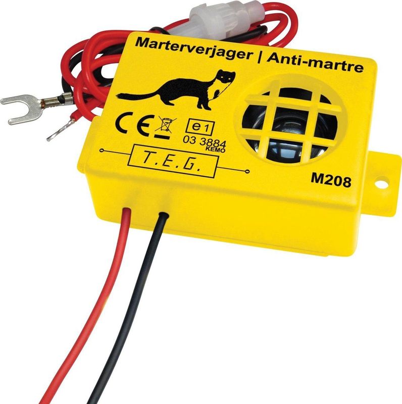 MarterVerjager M208 - Geel - Ultrasoon Geluid - Professionele Uitvoering