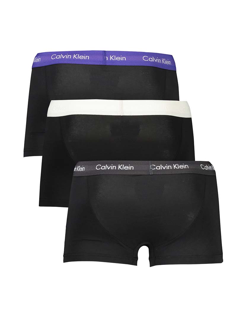 Pack of 3 Black Boxers