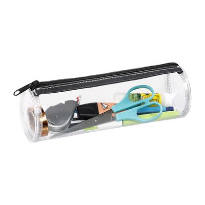 Trousse Clear - 1 compartiment - transparent ronde ou rectangulaire - Viquel