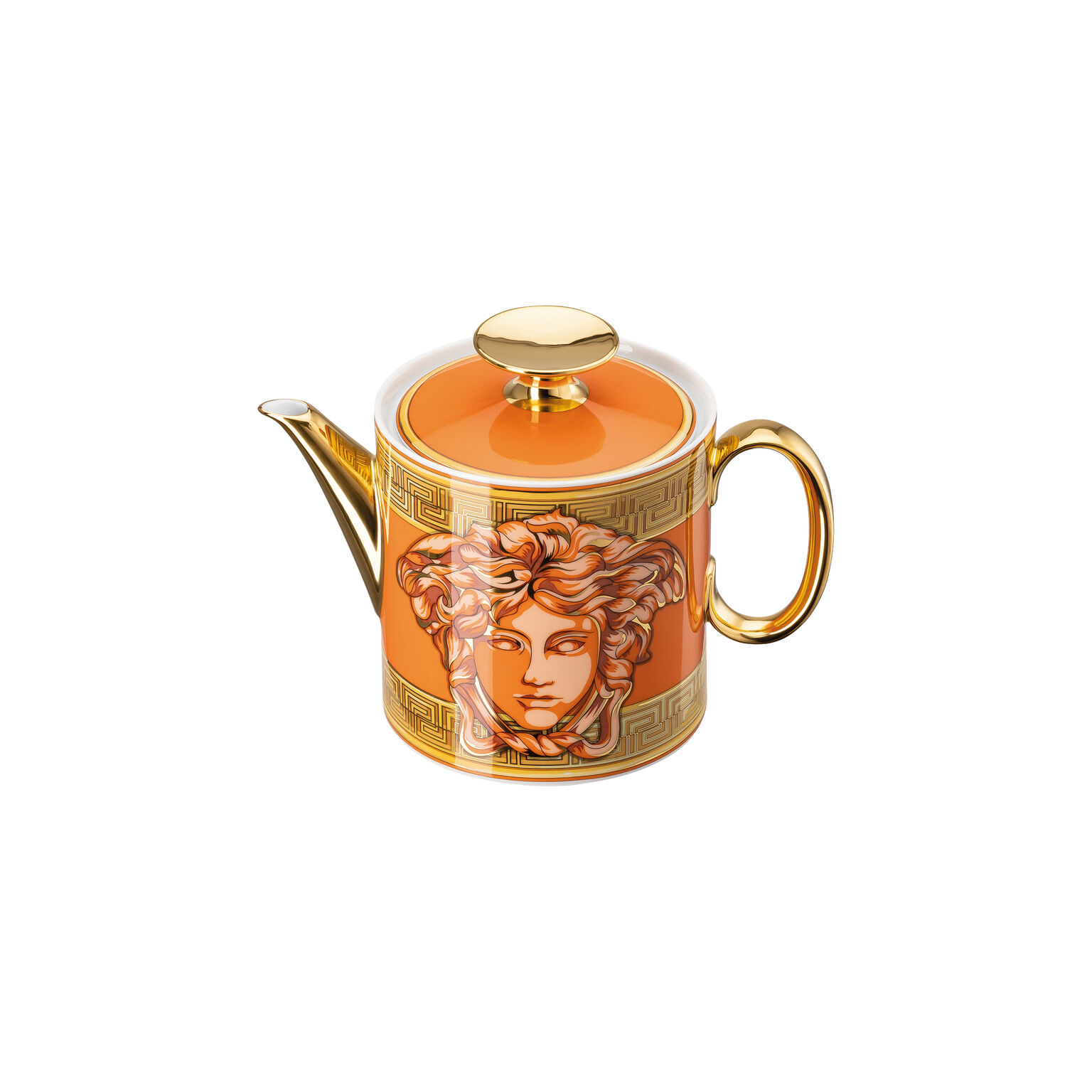 Medusa Amplified Orange Coin Teekanne 6 Pers.