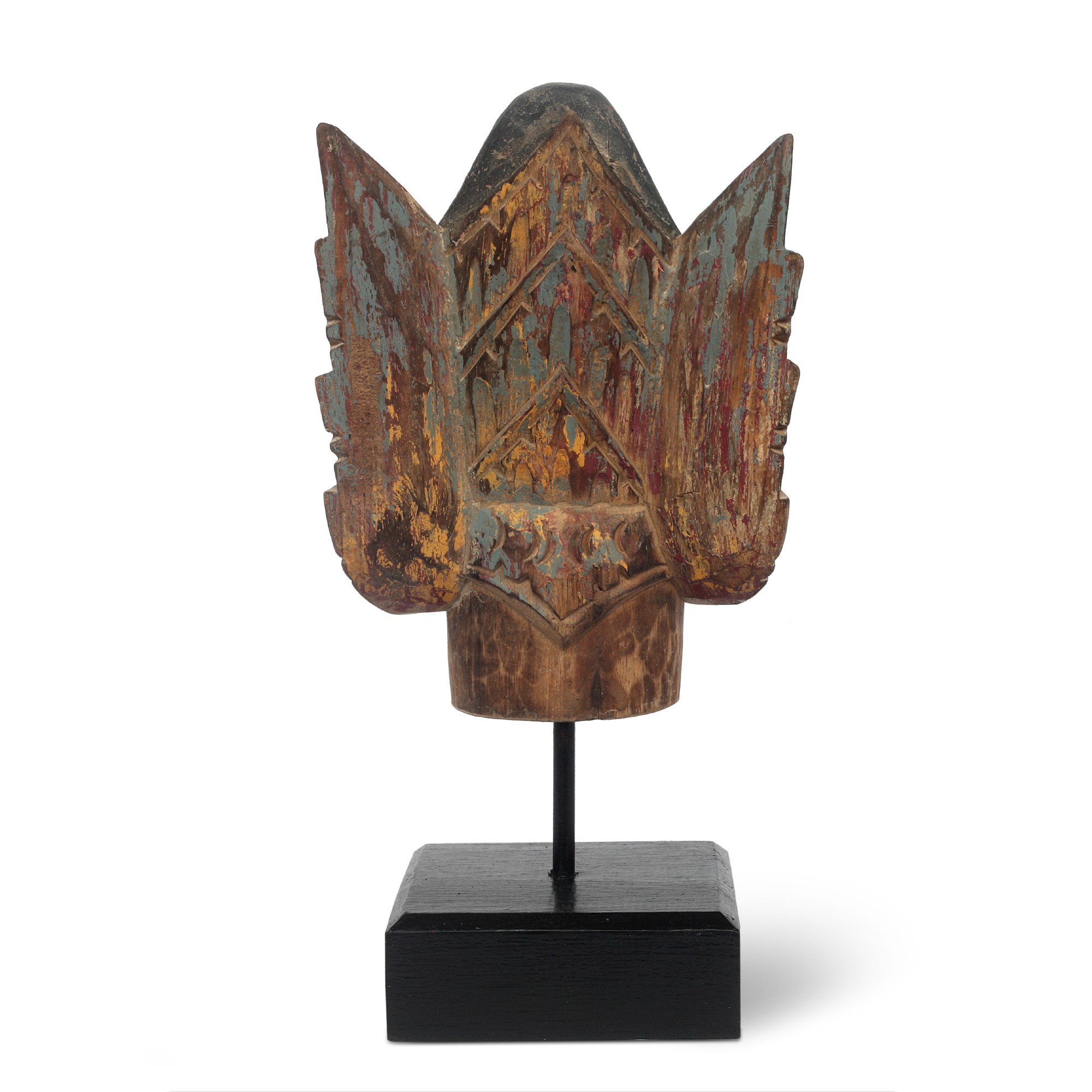 Skulptur 'Sita' auf Sockel, multicolor, H 31 cm, B 14 cm, T 11 cm von fischer's lagerhaus