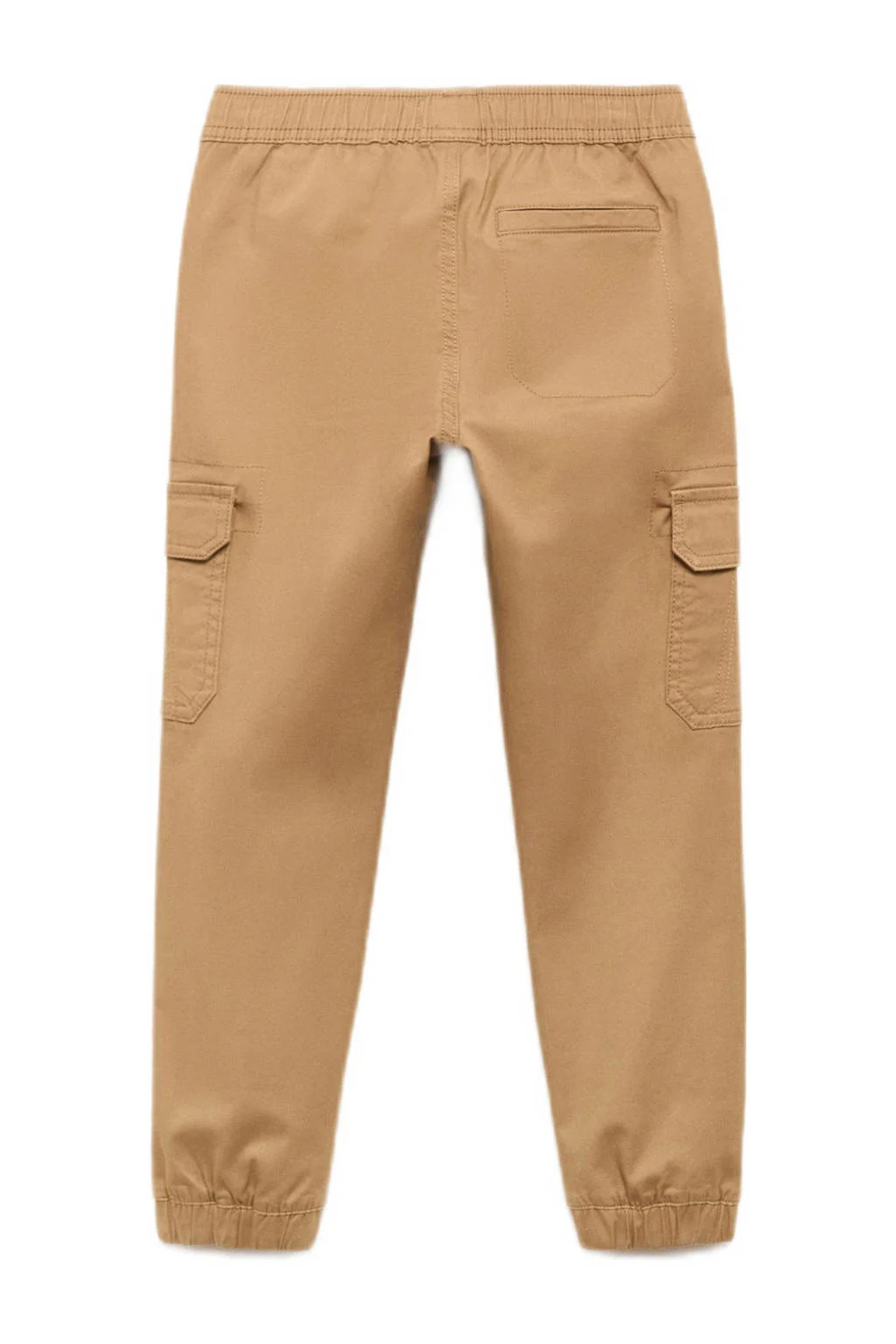Mango Kids tapered cargo broek bruin