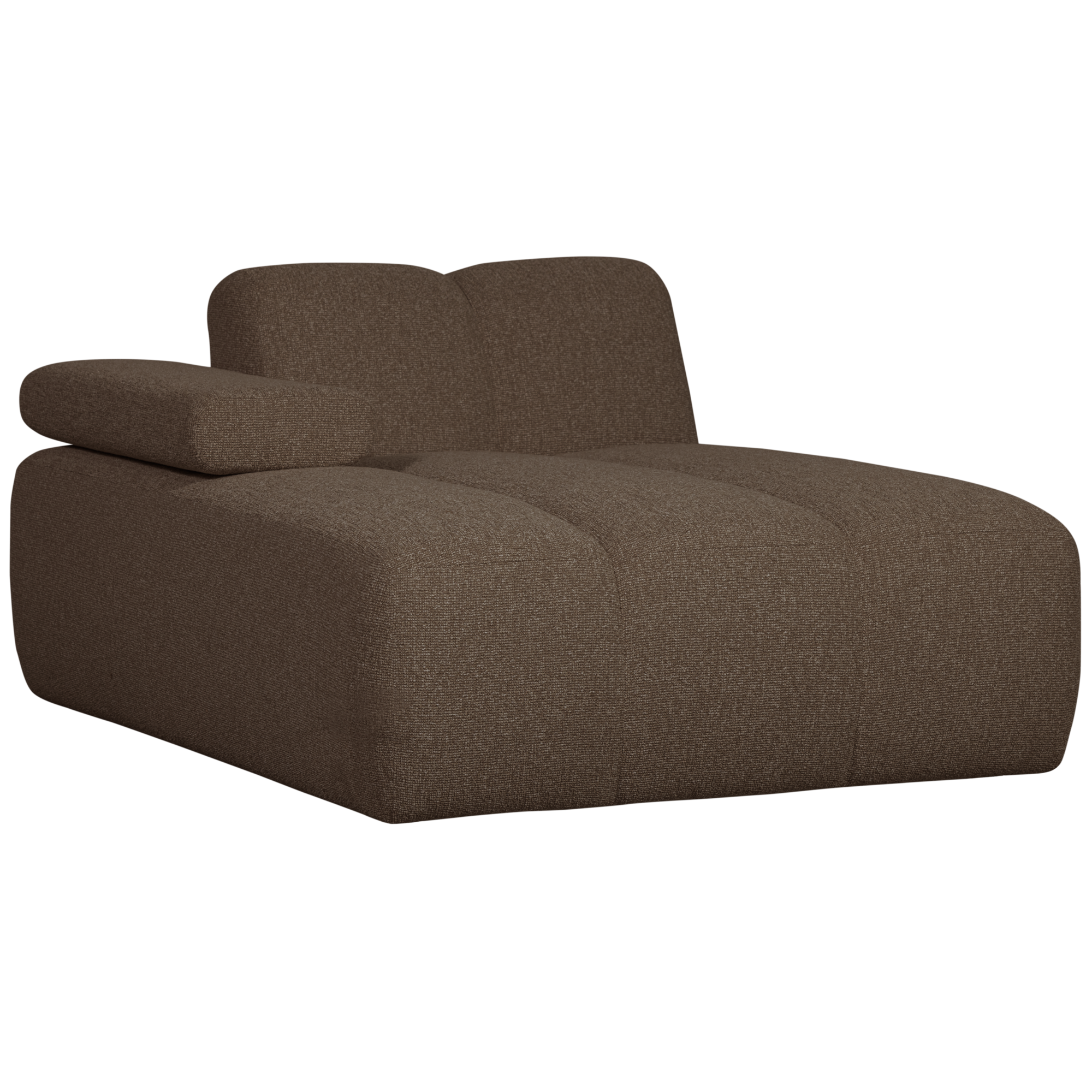 Chaise Longue Mojo Element Mojo Chaise Longue Element Links - Bouclé - Bruin Melange