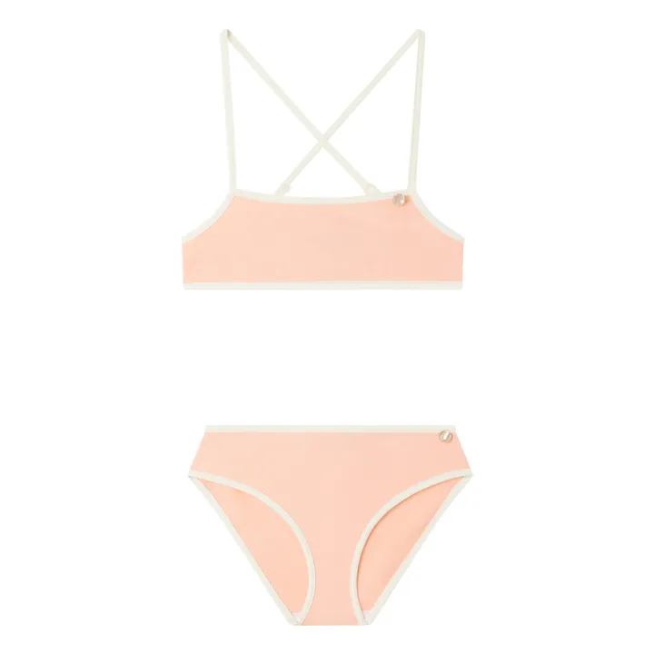 Bonpoint Maillot 2 Pièces Admirativ | Saumon