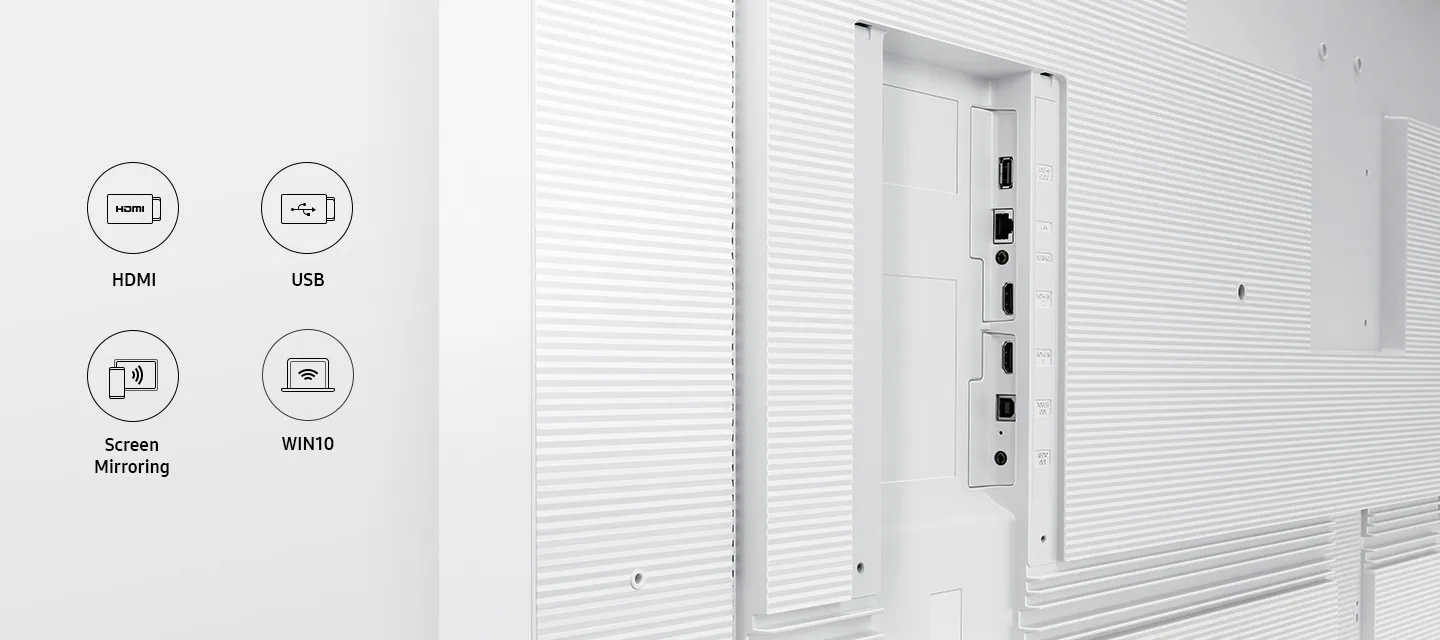 Samsung Flip 2 WM55R-W TV UHD 4K