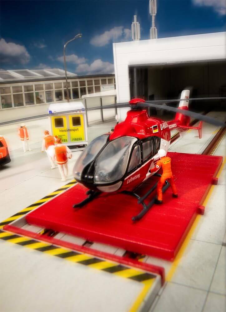 FALLER - Hubschrauber EC135 Luftrettung
