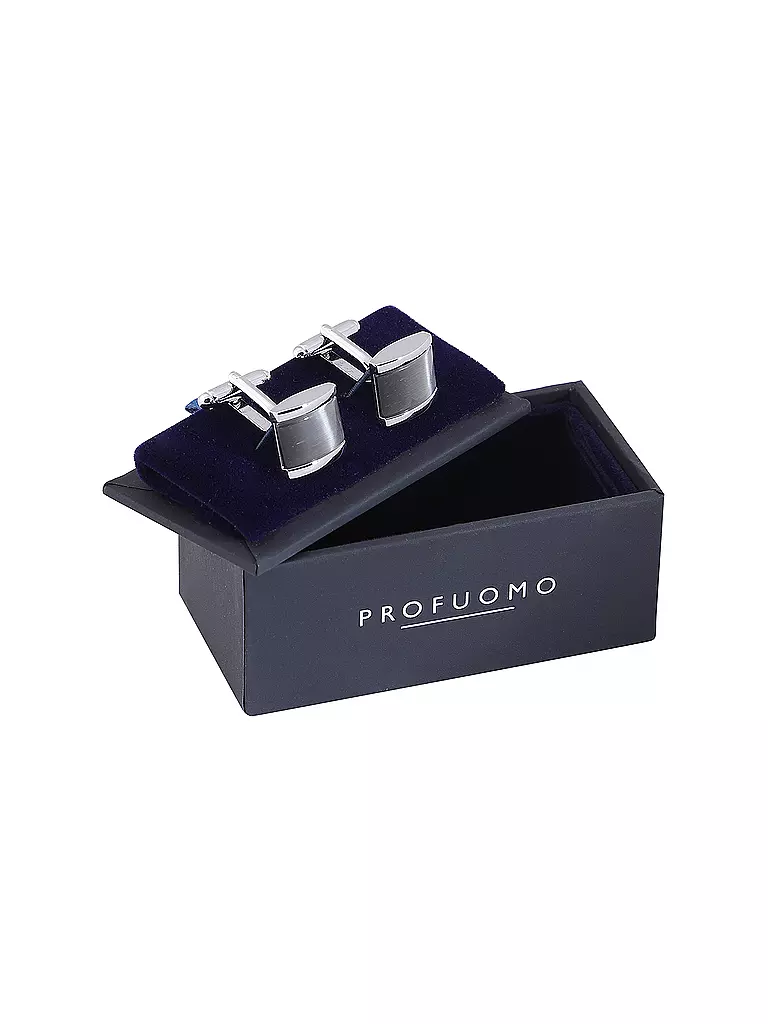 PROFUOMO Manschettenknöpfe silber