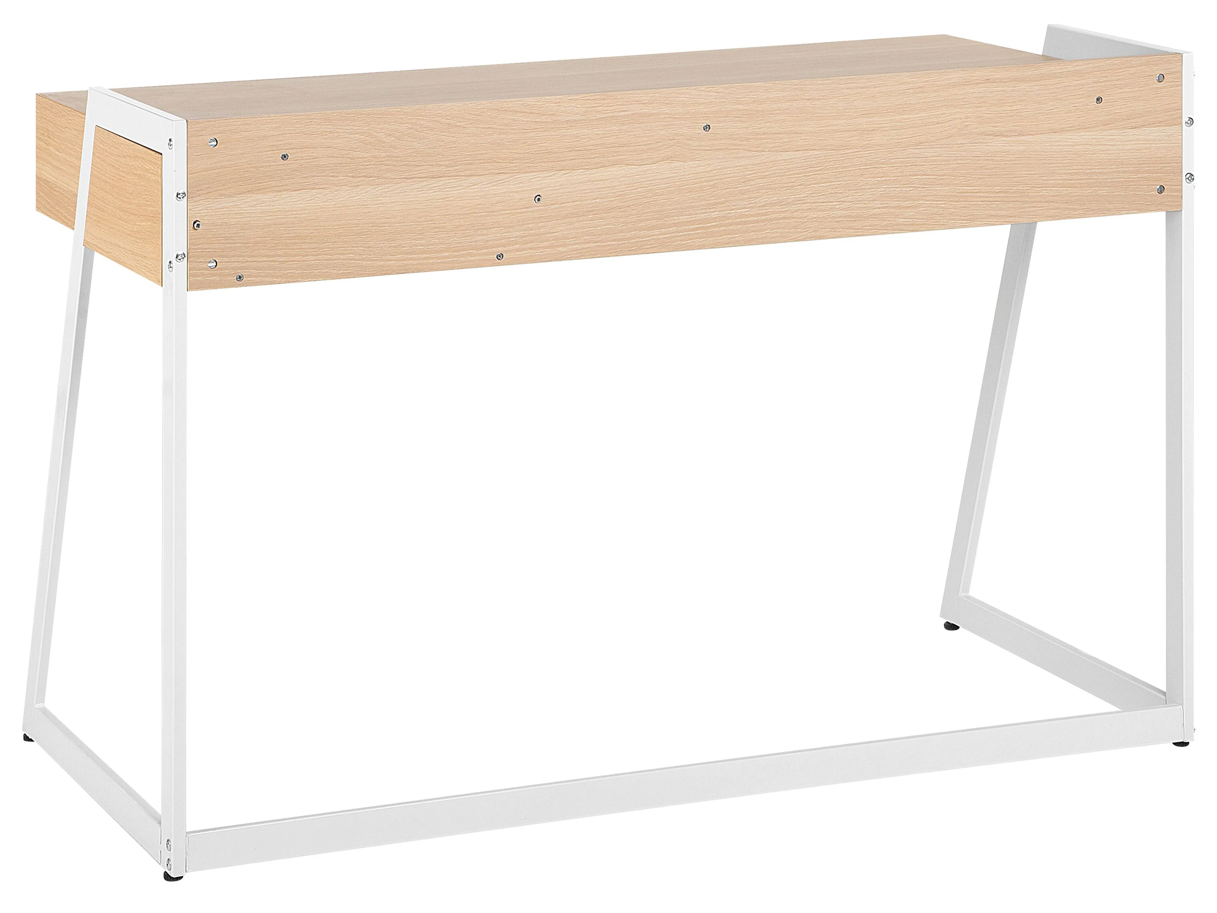 Bureau QUITO Wit 120 cm 60 cm met opbergruimte