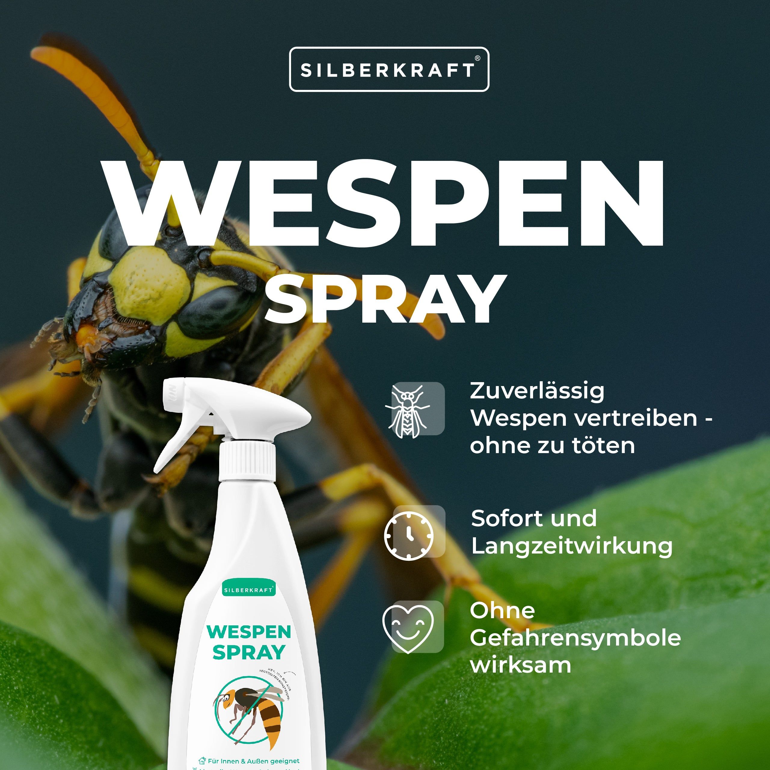 SILBERKRAFT Wespenspray