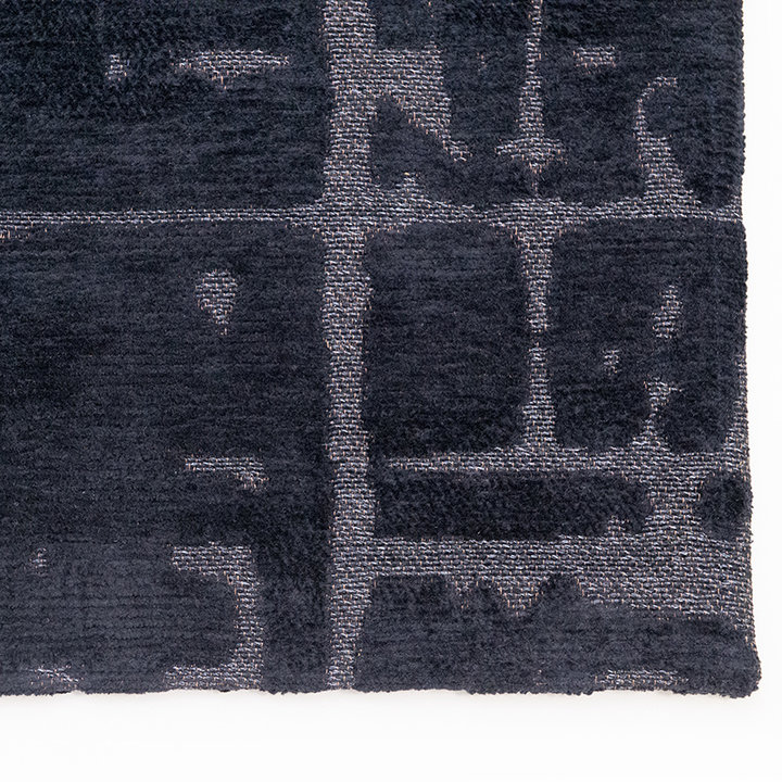 Rond modern vloerkleed - Structures Baobab 9200