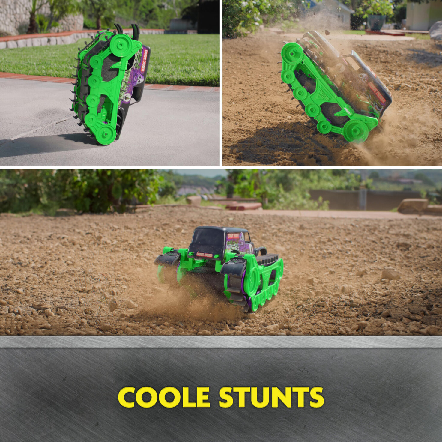 Spinmaster MonsterJam Grave Digger Trax