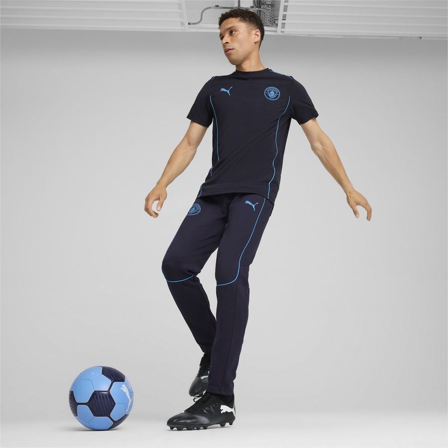 Manchester City Bas de Survêtement Casuals - Bleu Marine/Magic Blue