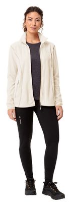 Veste Polaire Femme Vaude Rosemoor Blanc Ecru