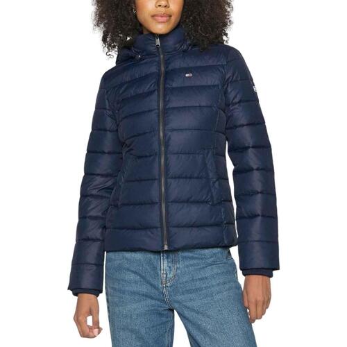 Tommy Jeans - TJW BASIC HOODED JACKET Azul