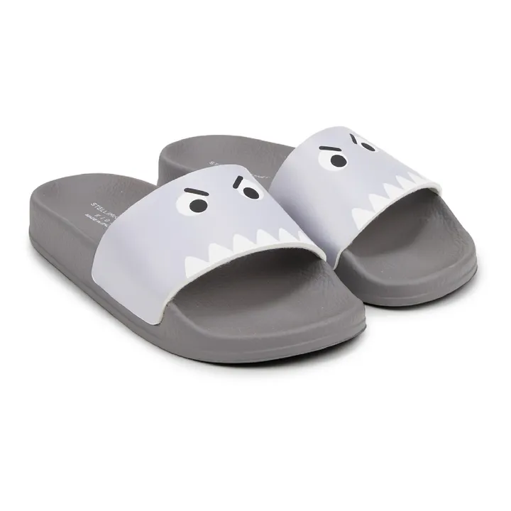 Stella McCartney Kids Sandales de Plage Requin | Gris