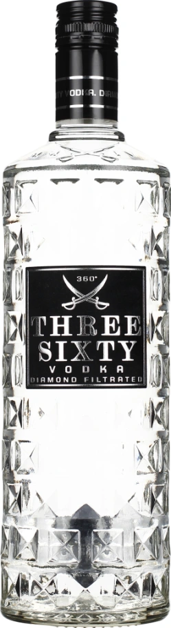 THREE SIXTY VODKA 1LTR