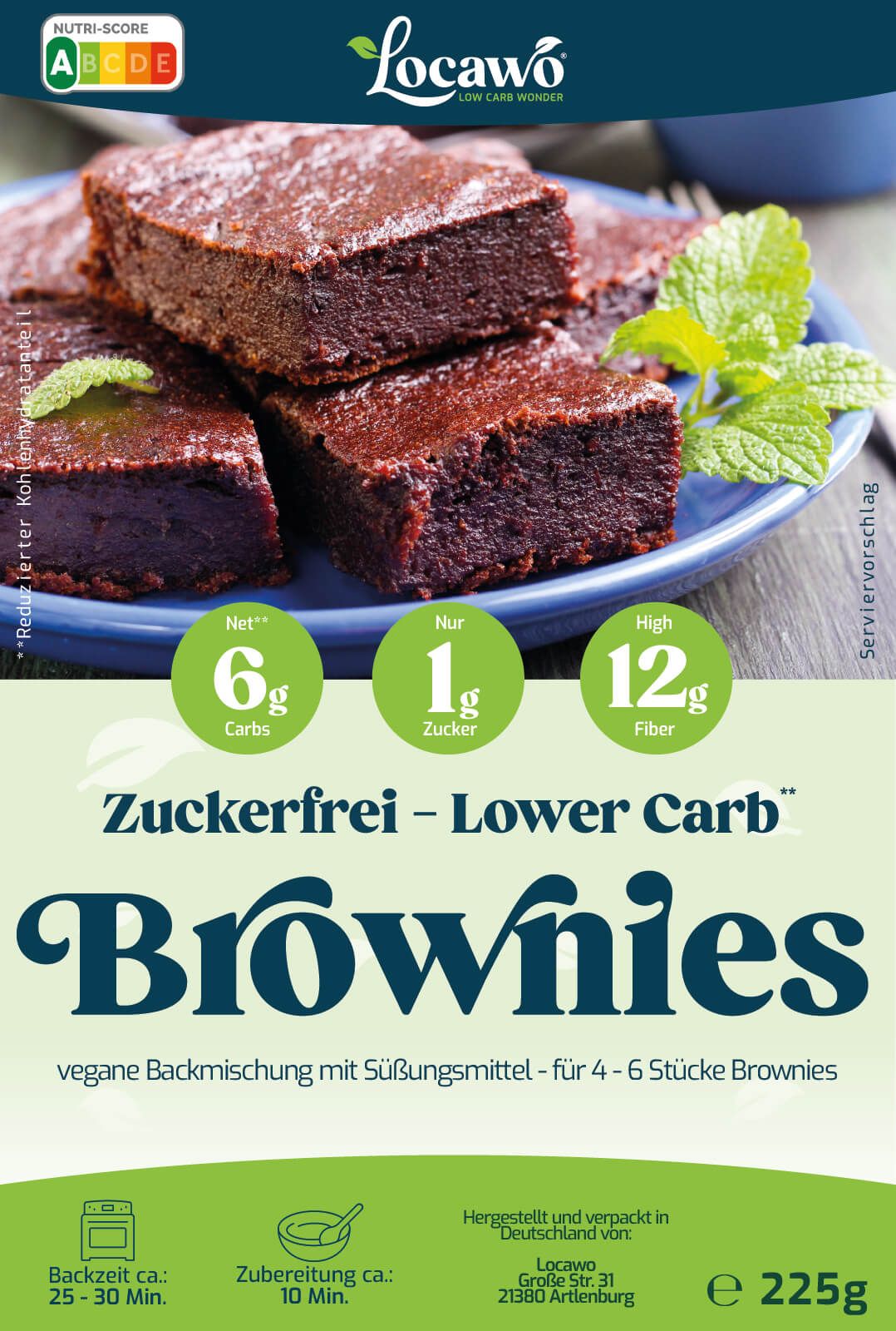 Locawo Low Carb Brownies