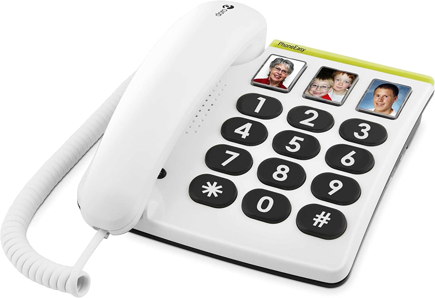 Doro PhoneEasy 331ph Schnurgebundenes Telefon White