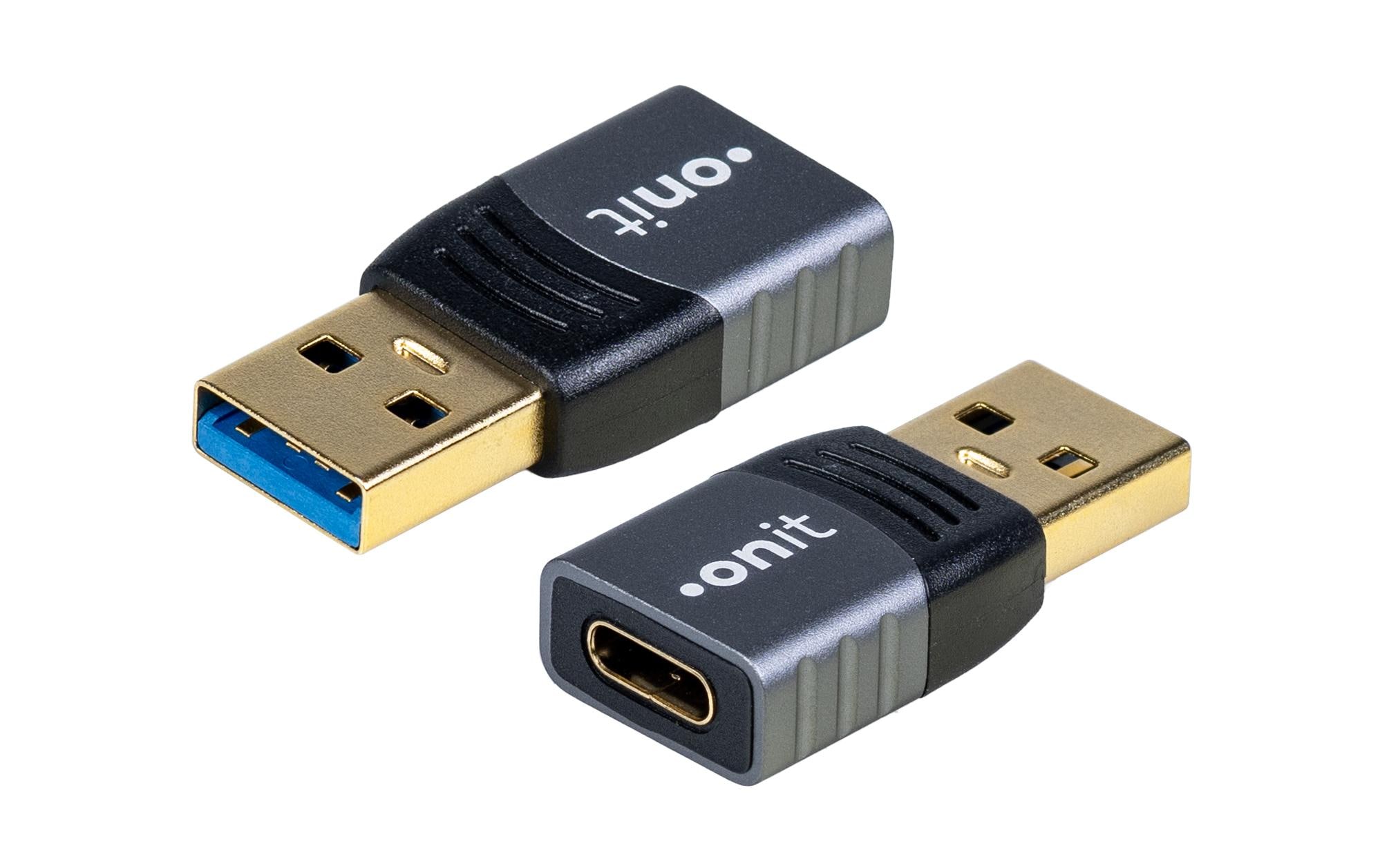 USB 3.1 Adapter USB-A Stecker - USB-C Buchse, 1 StückAdapter USB-A auf USB-C