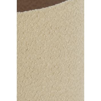 Lampenkap Bouclé beige Ø25 x 18cm