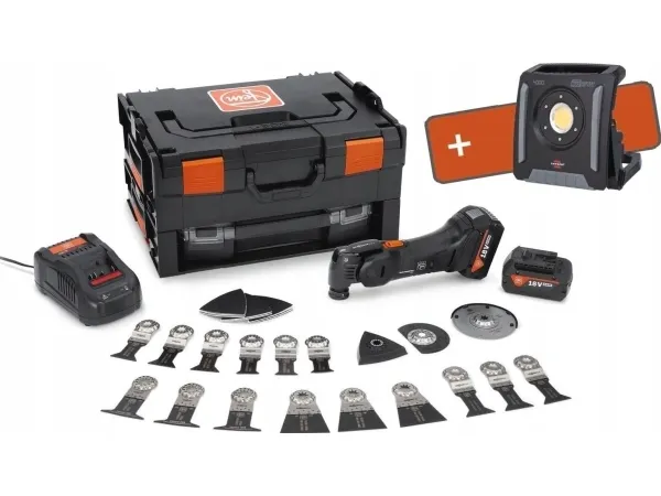 Fein AMM 700 MAX BLACK EDITION 71294161000 Batteridrevet multifunktionsværktøj inkl. 2. batteri (71294161000)