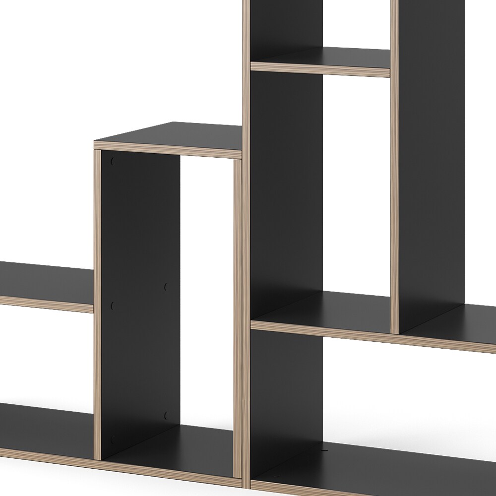 Vicco Regal Tetris 112,8 x 56,4 cm Anthrazit Nordik 2er-Set Standregal modern