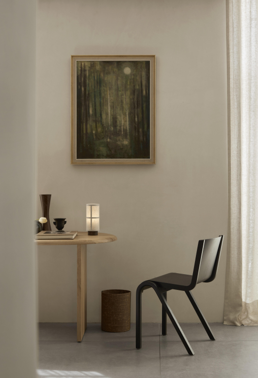 Audo Copenhagen Hashira tafellamp LED oplaadbaar Raw