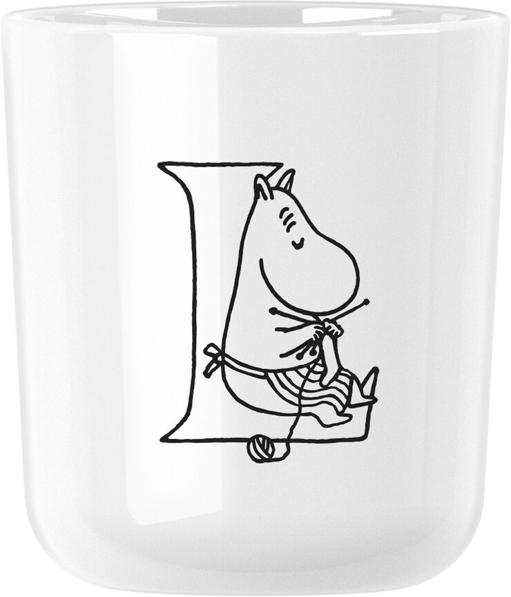 RIG TIG Moomin ABC kop Moomin white